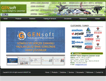 Tablet Screenshot of gensoft-tr.com